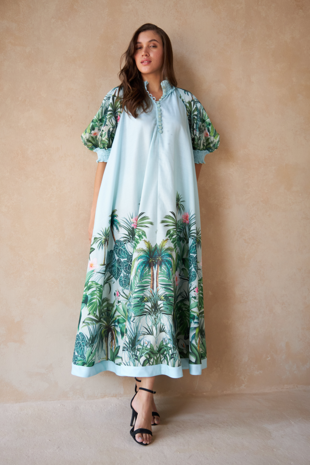 PALM GREEN - ALKA DRESS - TheSwankStore