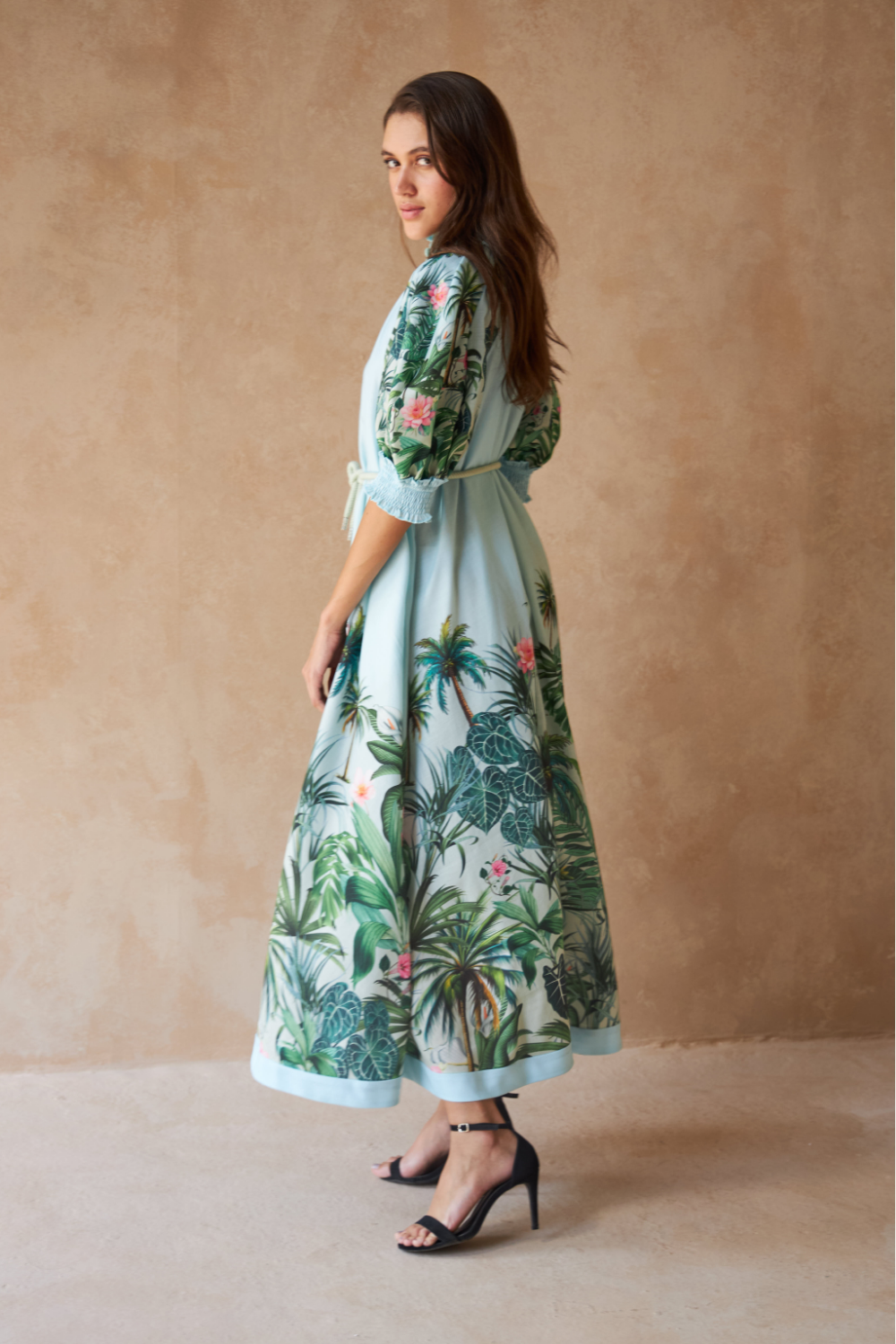 PALM GREEN - ALKA DRESS - TheSwankStore
