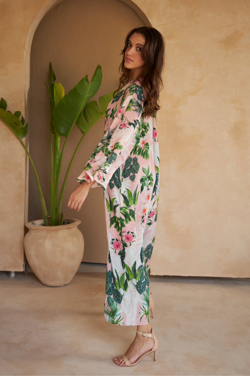 PALM GREEN - JASMIN DRESS - TheSwankStore