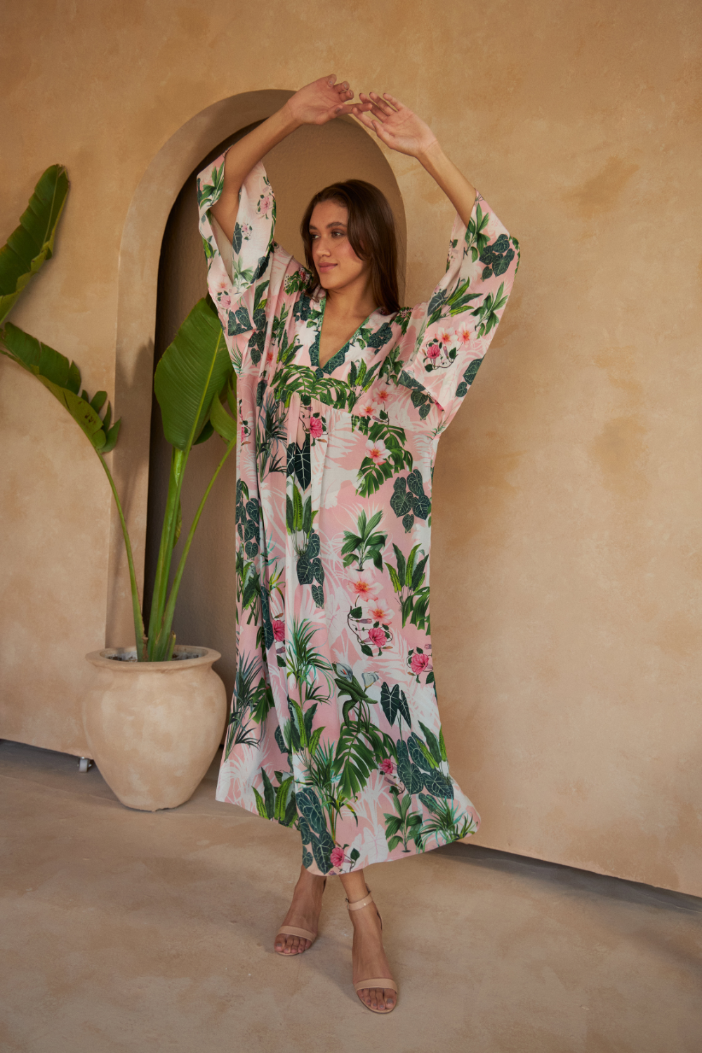 PALM GREEN - JASMIN DRESS - TheSwankStore