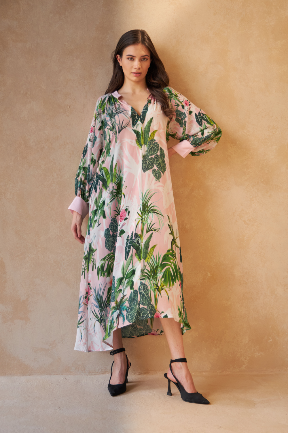 PALM GREEN - MAGNOLIA DRESS - TheSwankStore