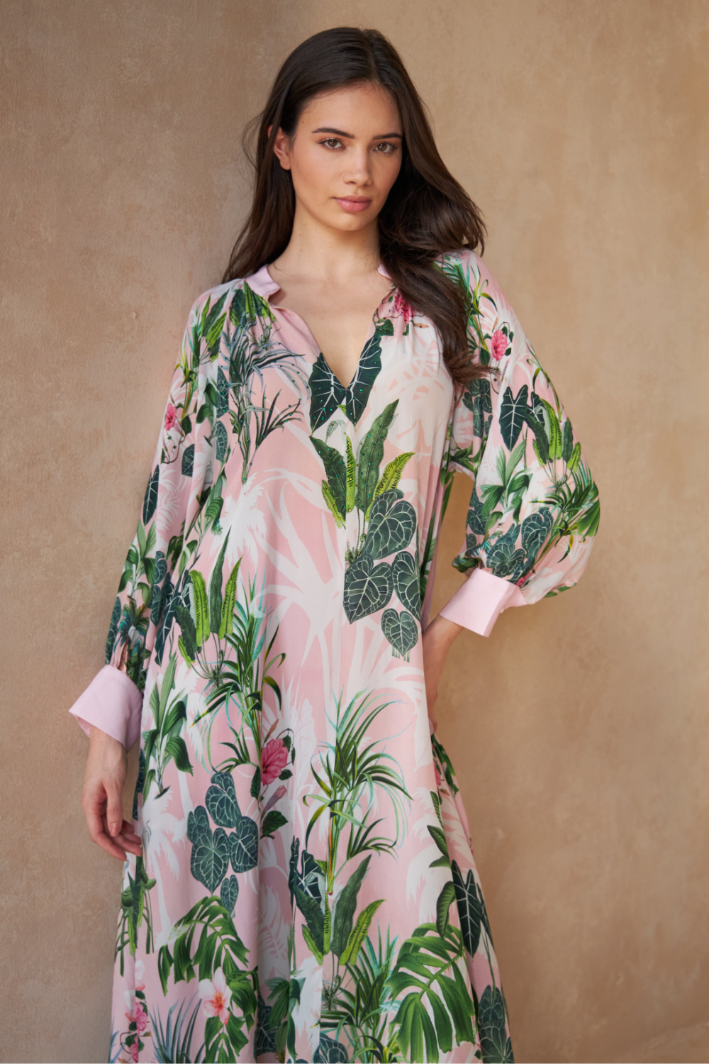 PALM GREEN - MAGNOLIA DRESS - TheSwankStore