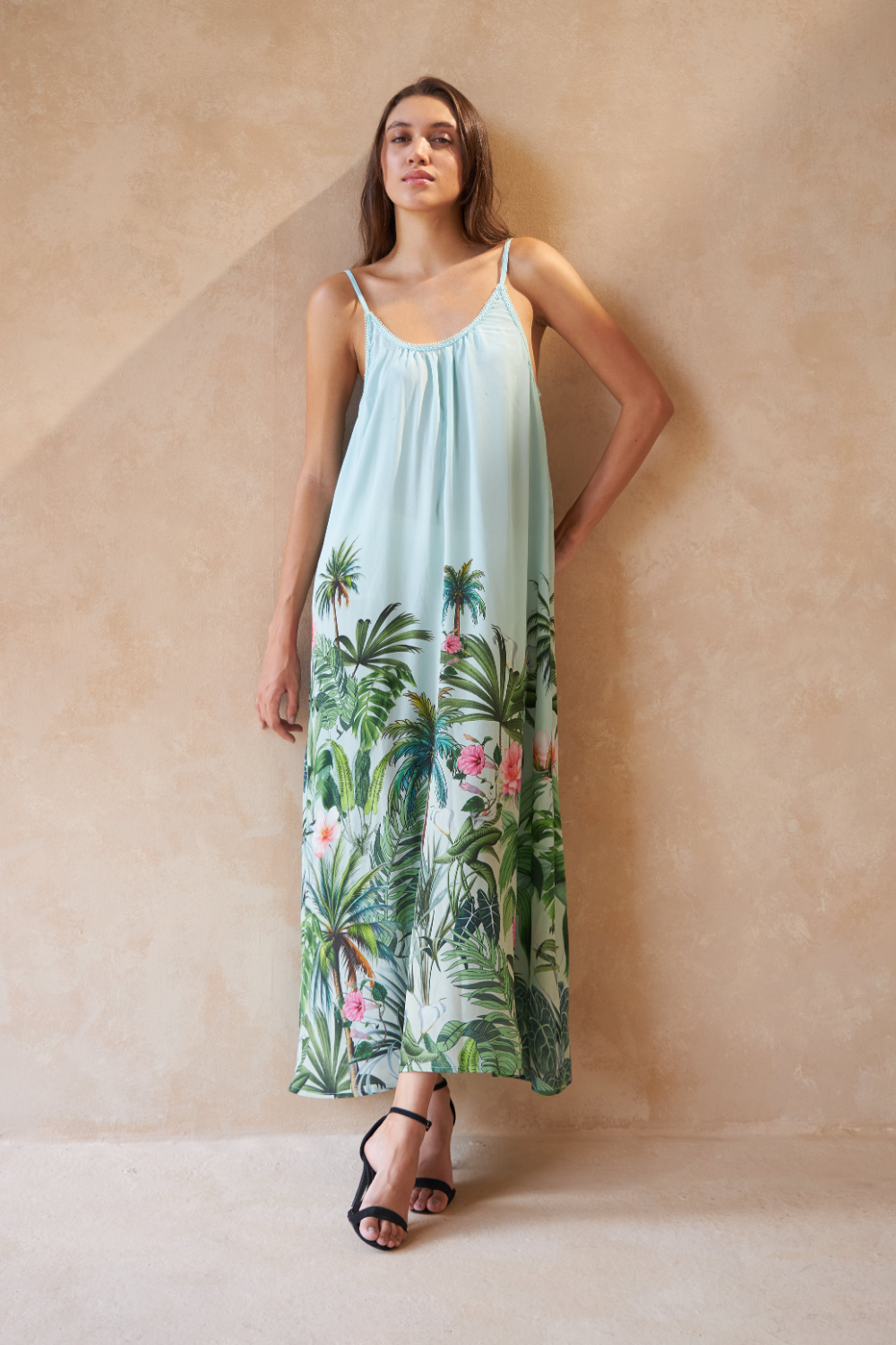 PALM GREEN - PETUNIA DRESS - TheSwankStore