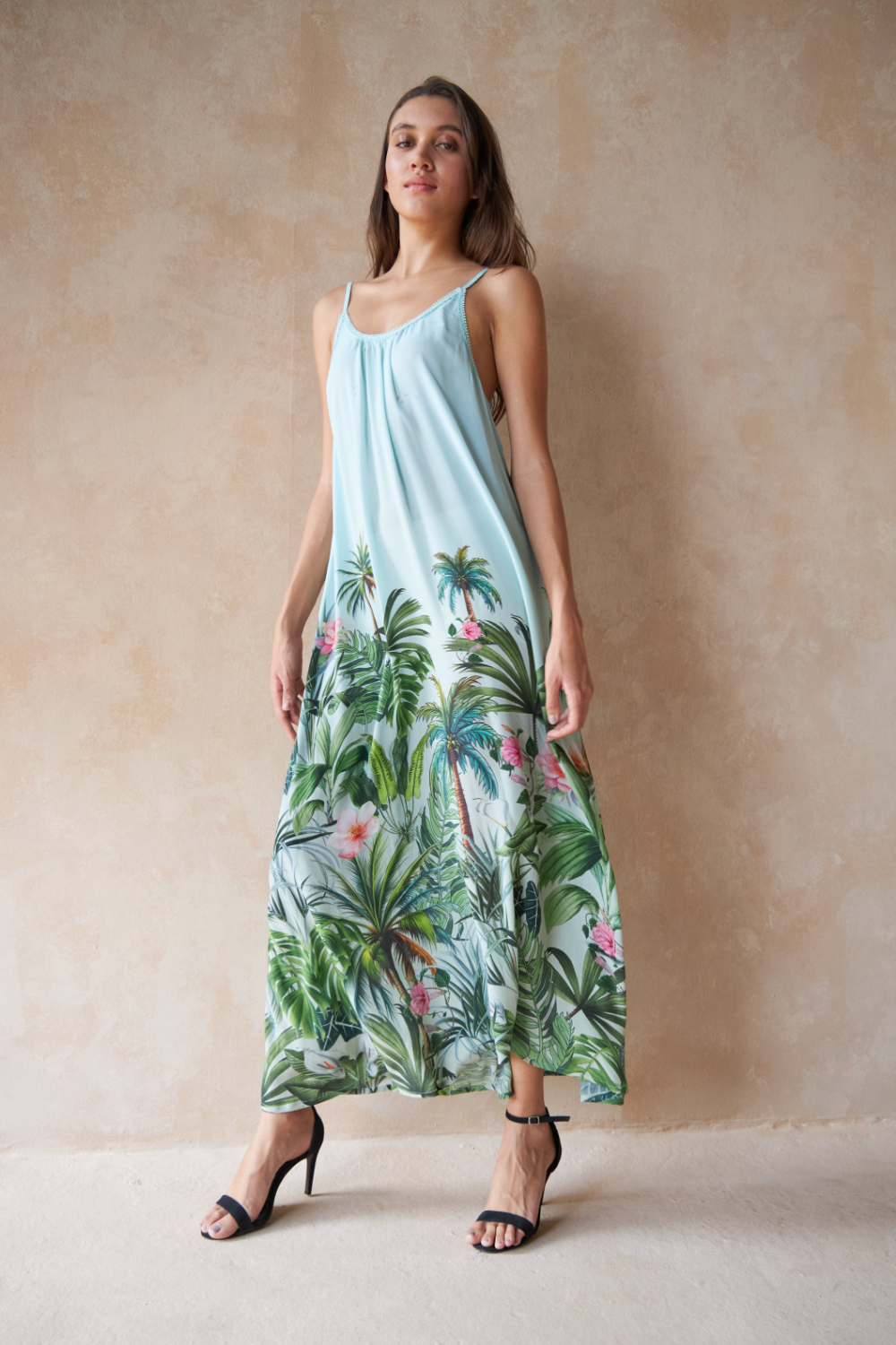 PALM GREEN - PETUNIA DRESS - TheSwankStore