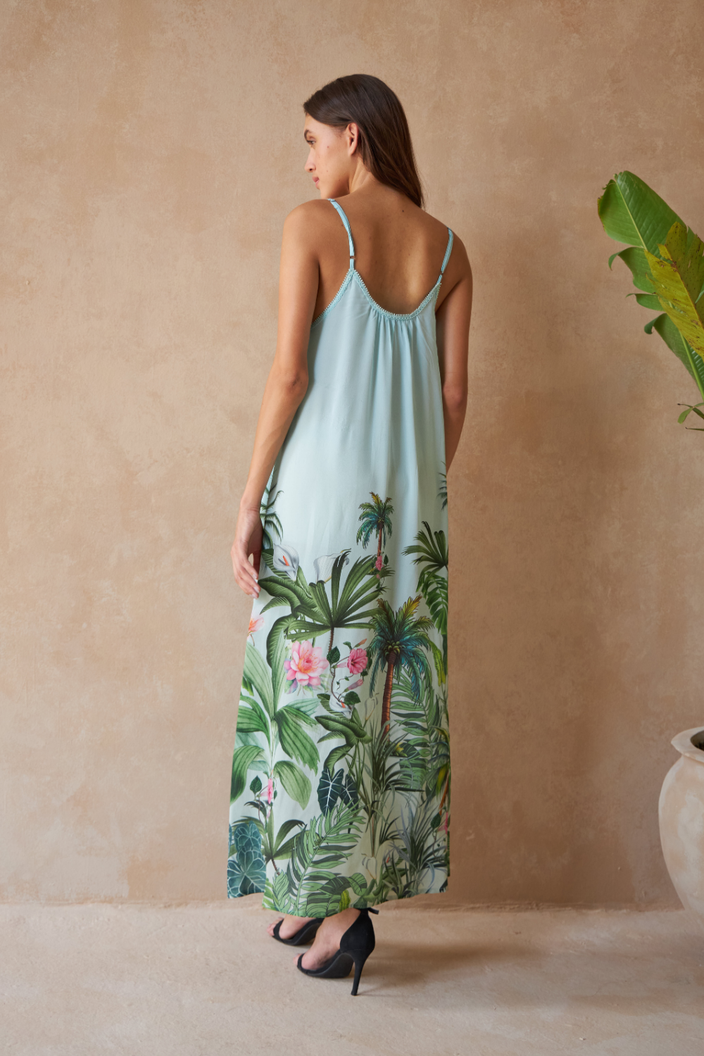 PALM GREEN - PETUNIA DRESS - TheSwankStore