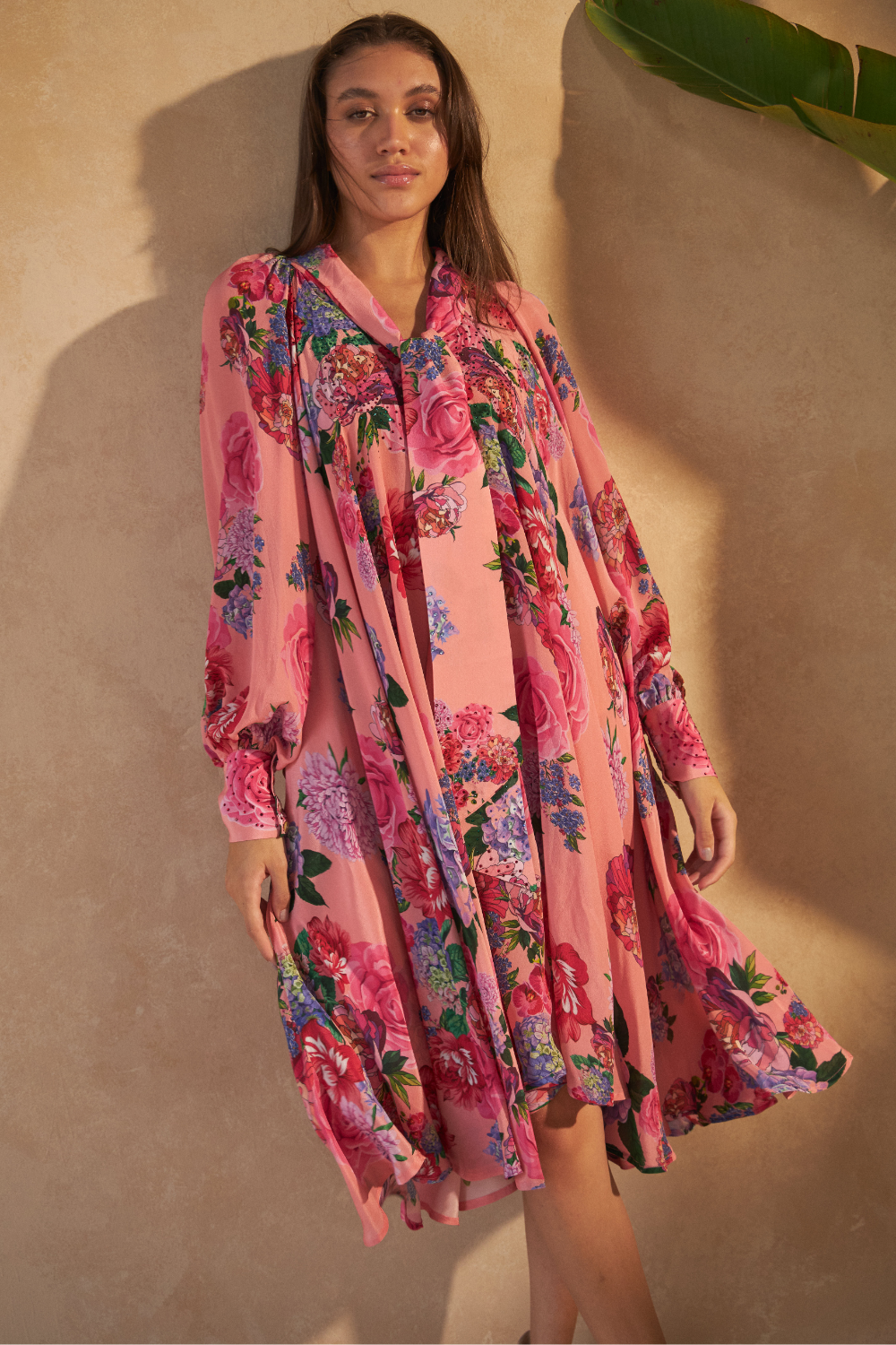 ROSE RED PINK - AMBER DRESS - TheSwankStore