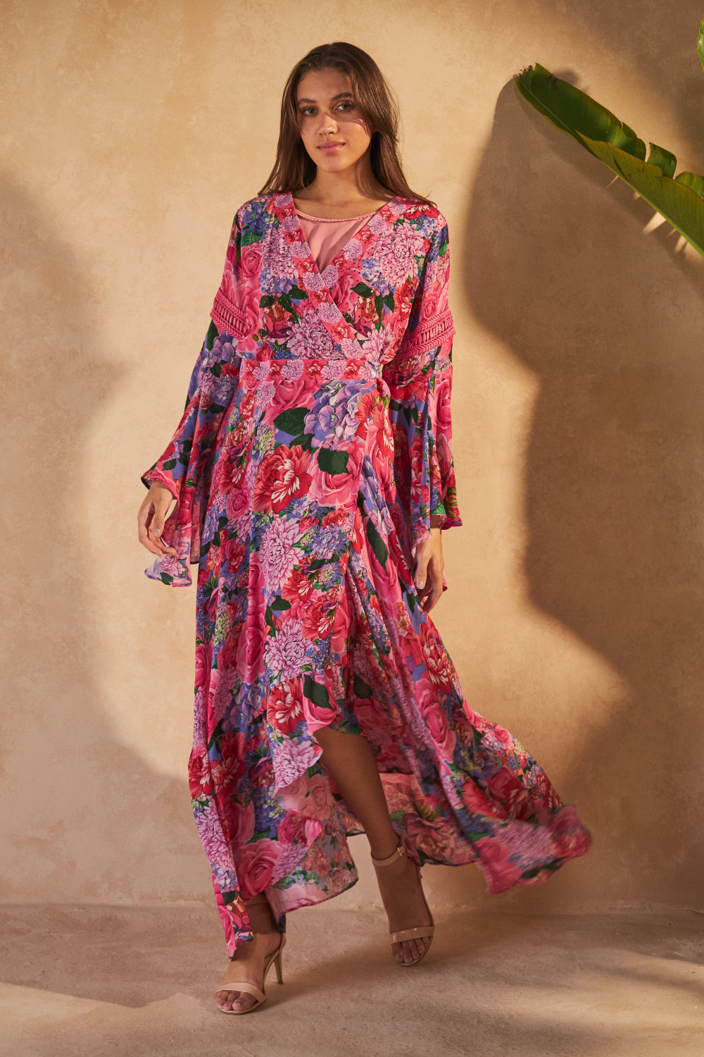 ROSE RED PINK - DAISY DRESS - TheSwankStore