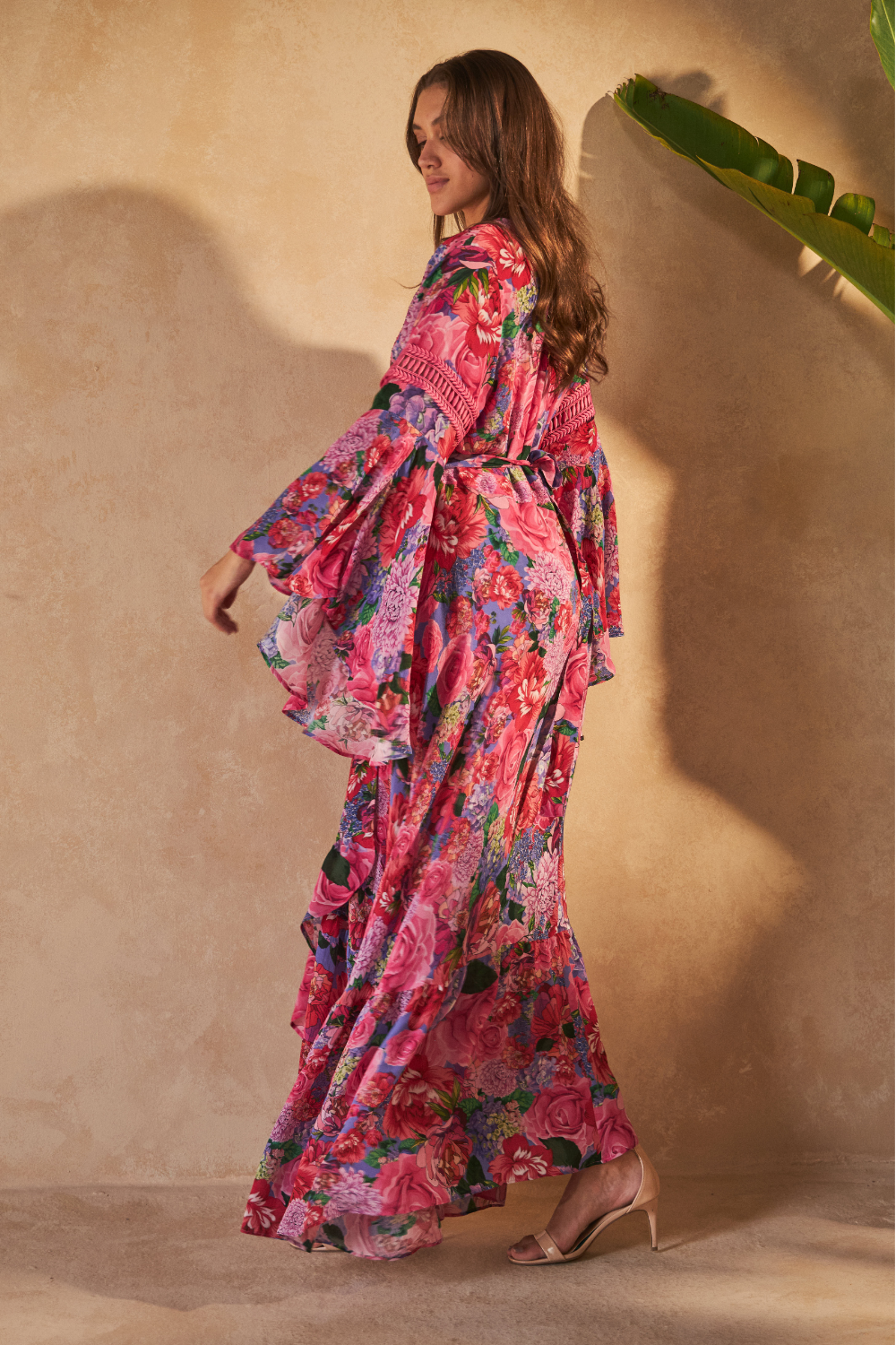 ROSE RED PINK - DAISY DRESS - TheSwankStore