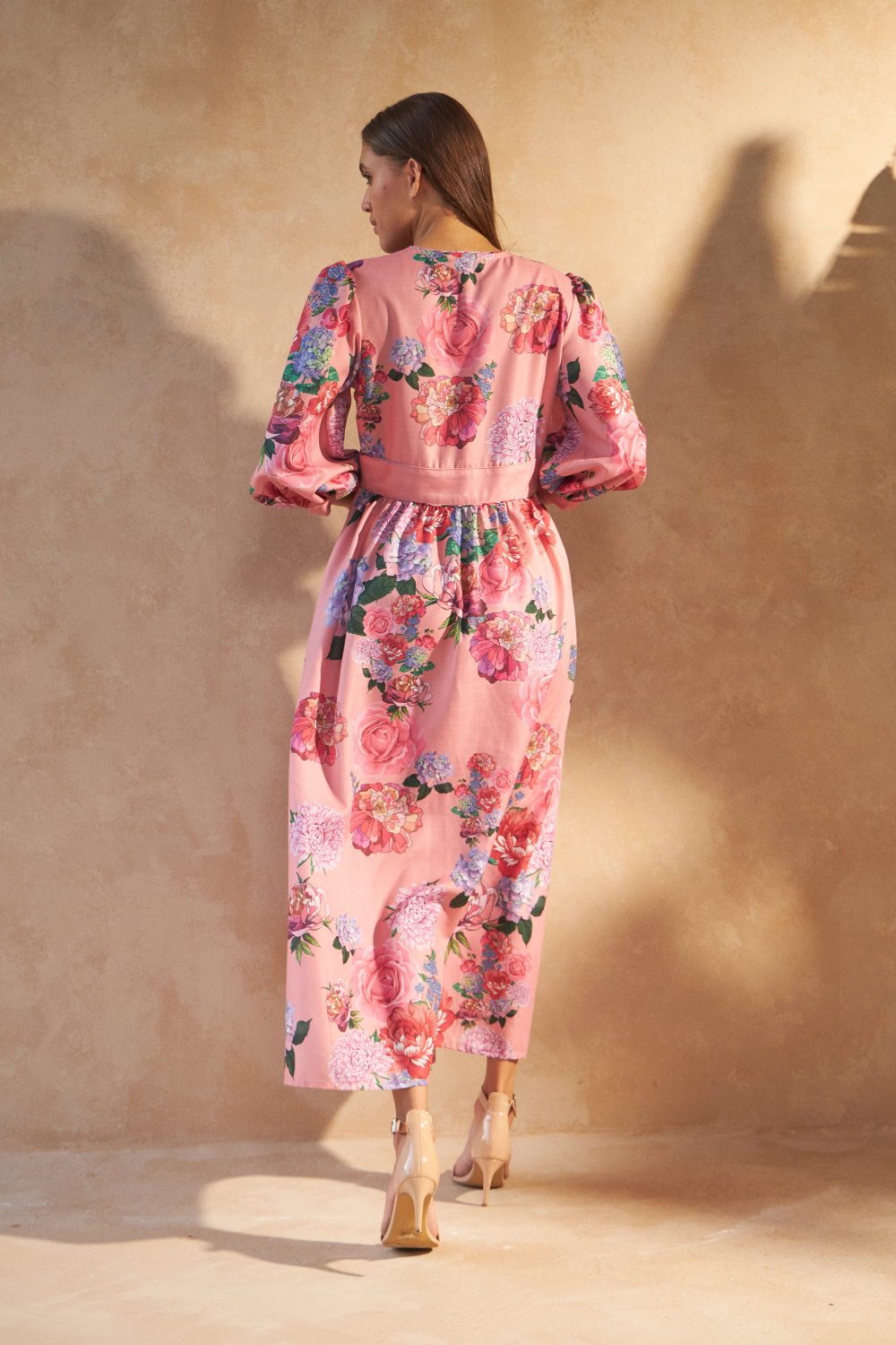 ROSE RED PINK - SAIGON DRESS - TheSwankStore