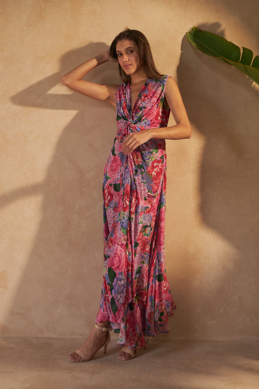 ROSE RED PINK - THEODORA DRESS - TheSwankStore