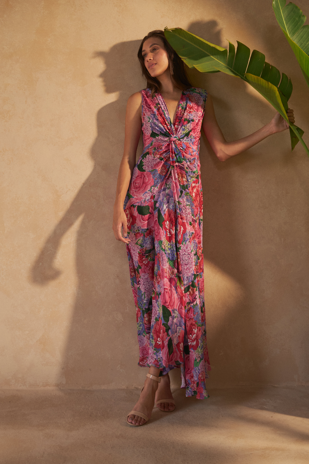 ROSE RED PINK - THEODORA DRESS - TheSwankStore
