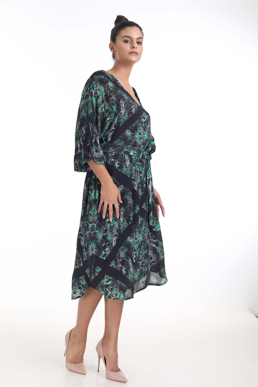 SERAPHIN - MIDI FISH DRESS - TheSwankStore