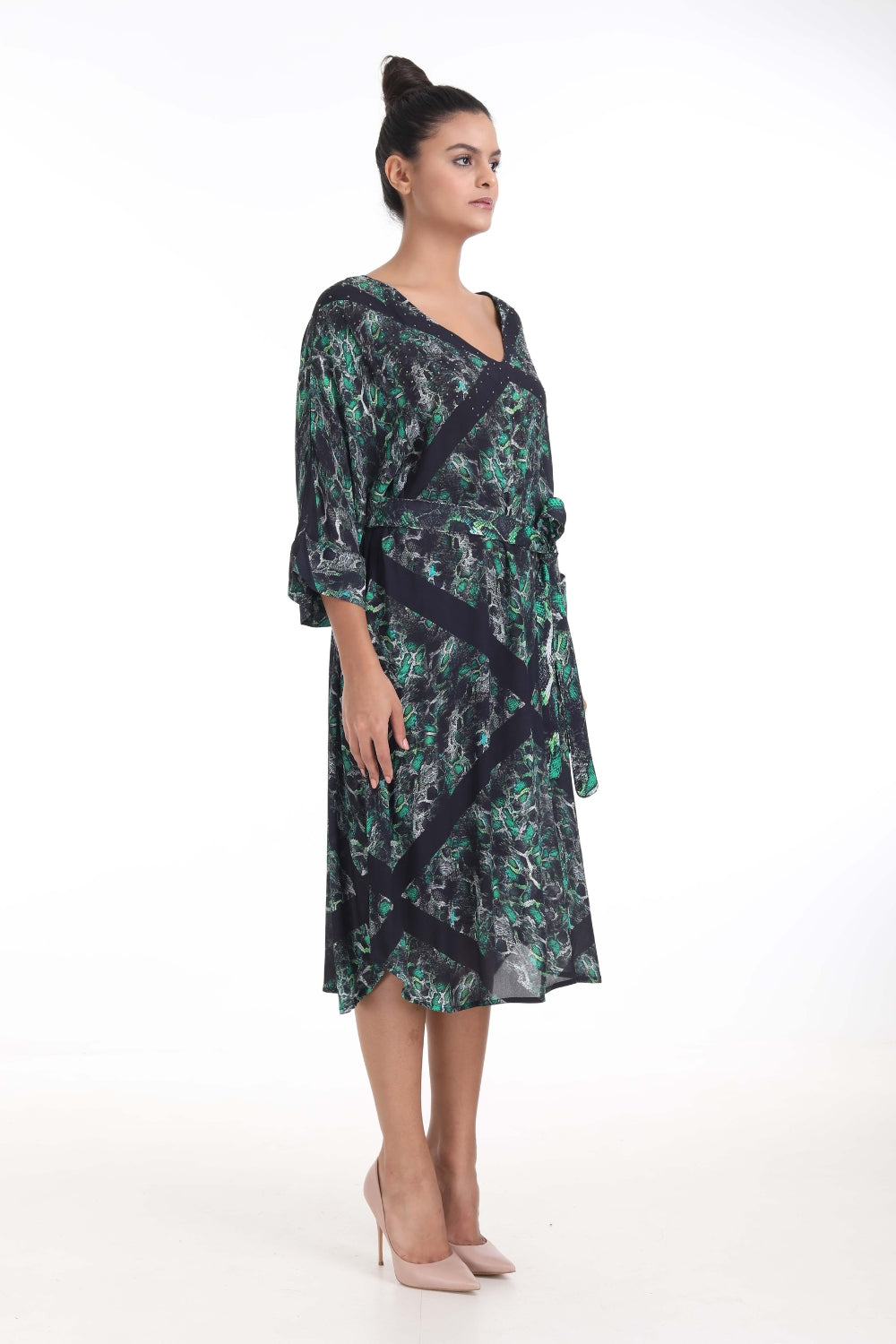 SERAPHIN - MIDI FISH DRESS - TheSwankStore