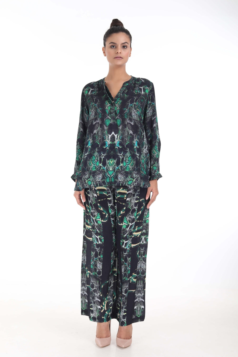 SERAPHIN - MILANO SHIRT, WITHOUT COLLAR (Size L/XL) - TheSwankStore