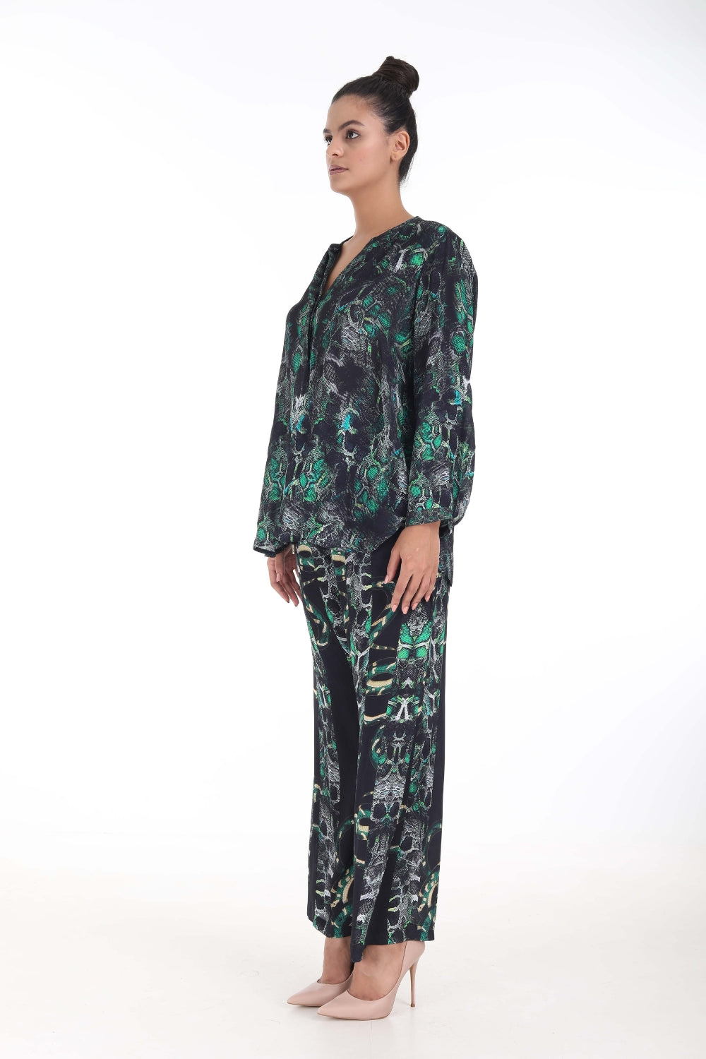SERAPHIN - MILANO SHIRT, WITHOUT COLLAR (Size L/XL) - TheSwankStore