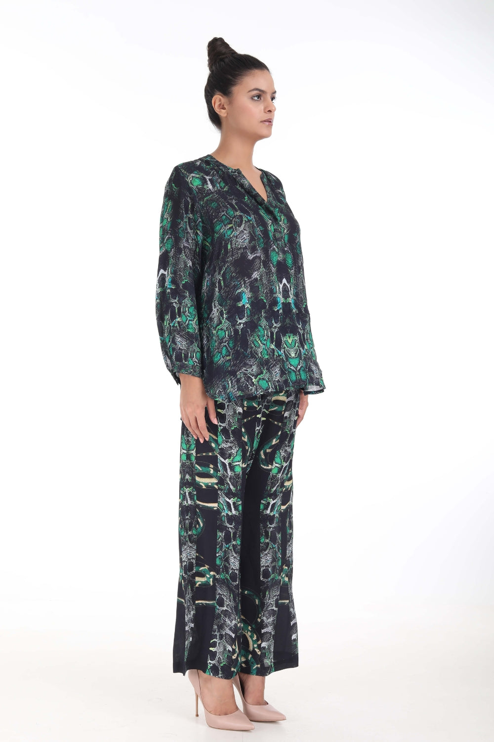 SERAPHIN - MILANO SHIRT, WITHOUT COLLAR (Size L/XL) - TheSwankStore