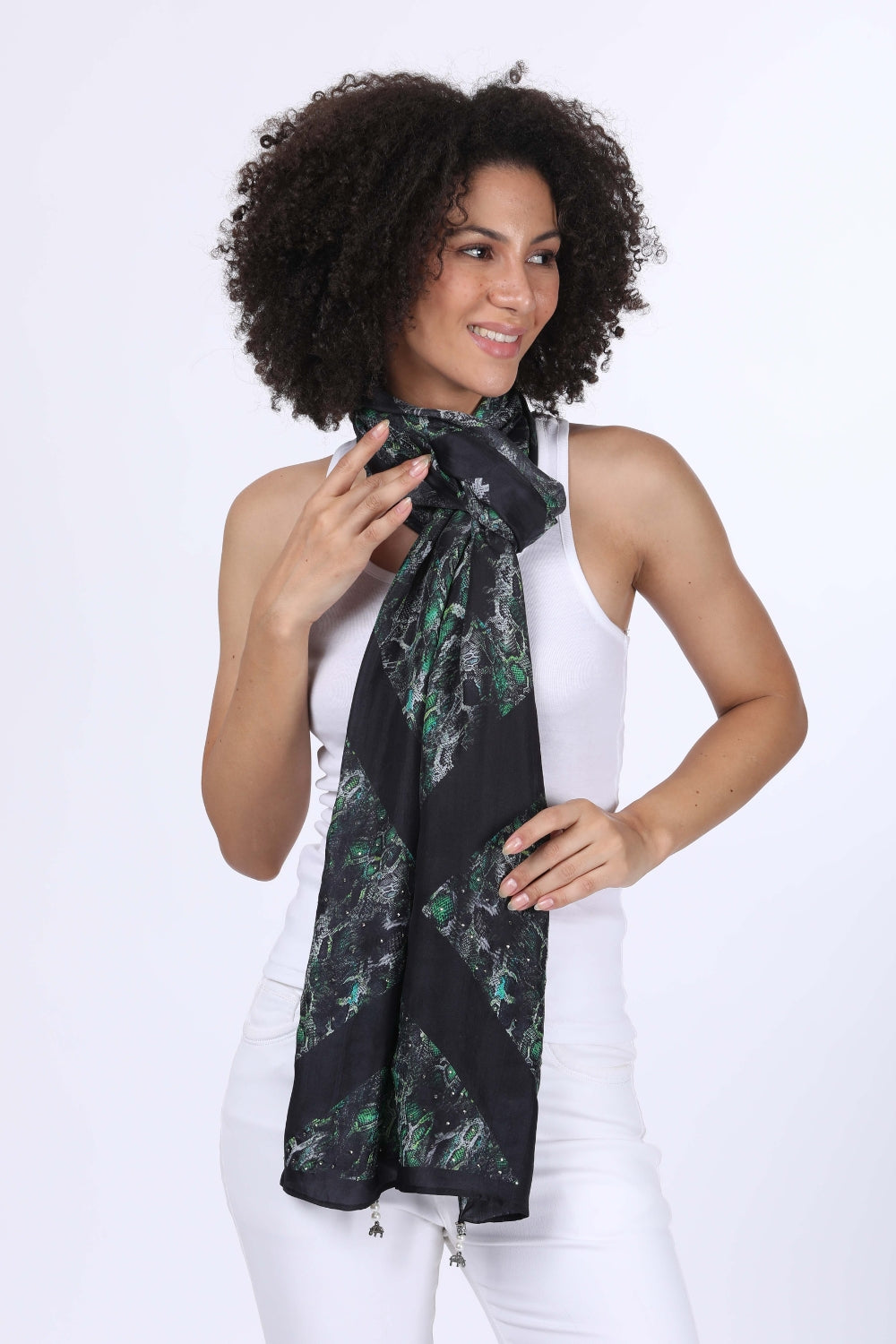 SERAPHIN - SILK SCARF - TheSwankStore