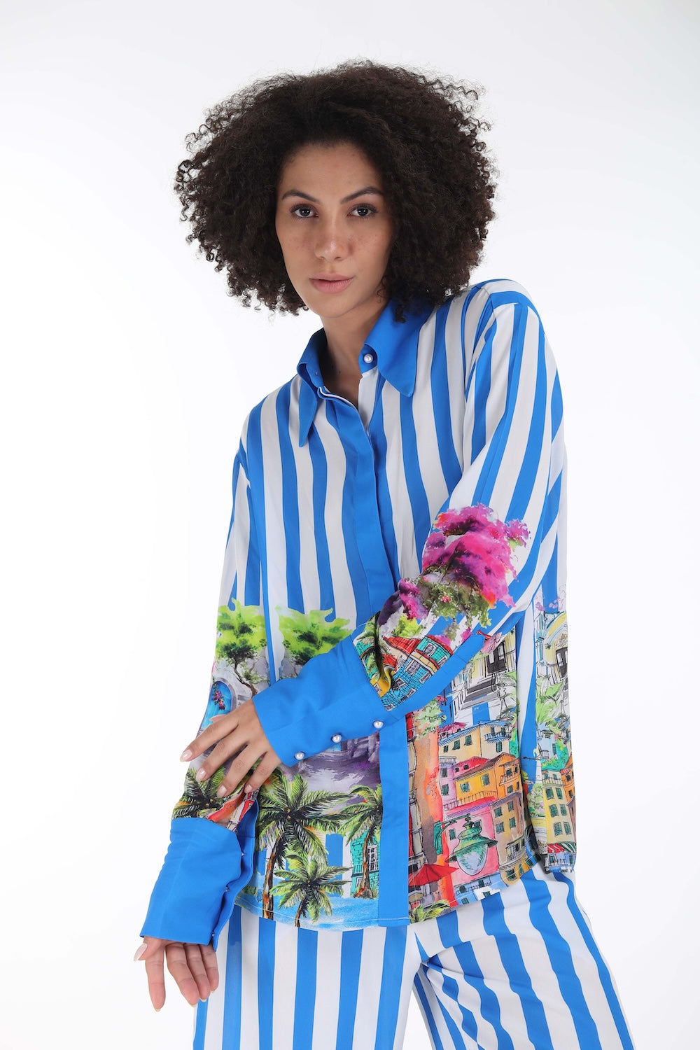 ST TROPEZ - COLLAR SHIRT - TheSwankStore