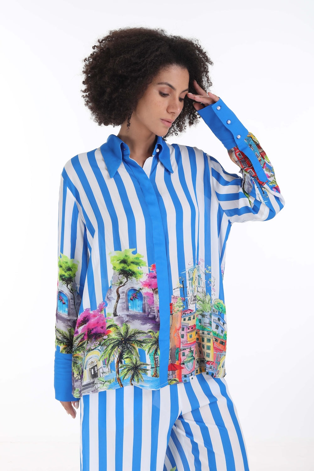 ST TROPEZ - COLLAR SHIRT - TheSwankStore
