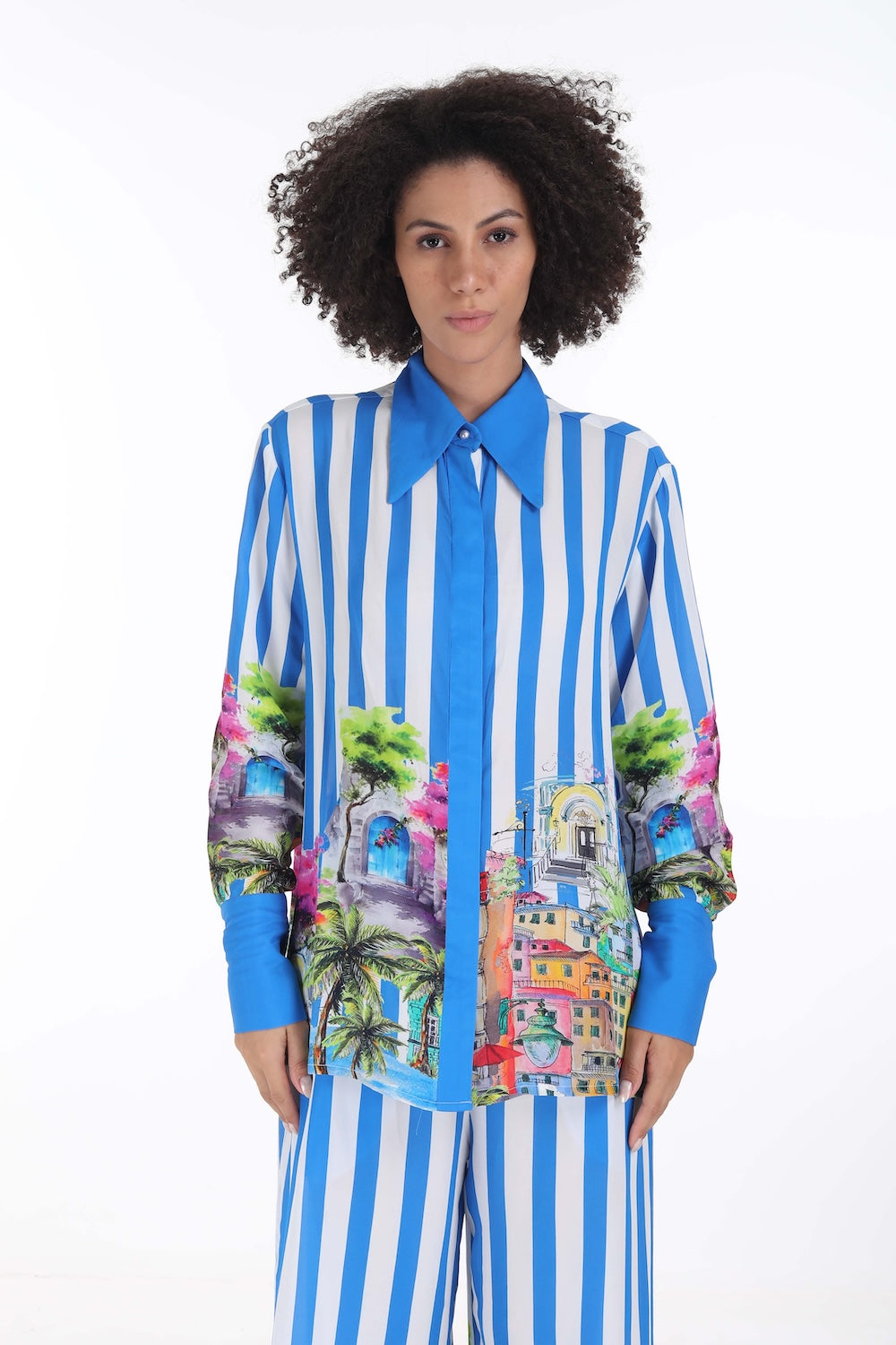 ST TROPEZ - COLLAR SHIRT - TheSwankStore