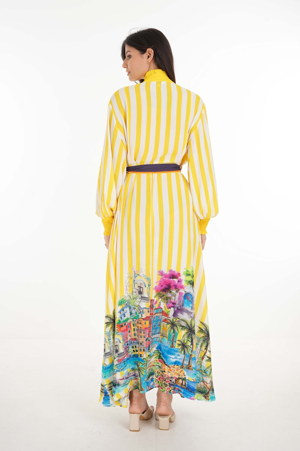 ST TROPEZ - LONG FREYA DRESS - TheSwankStore