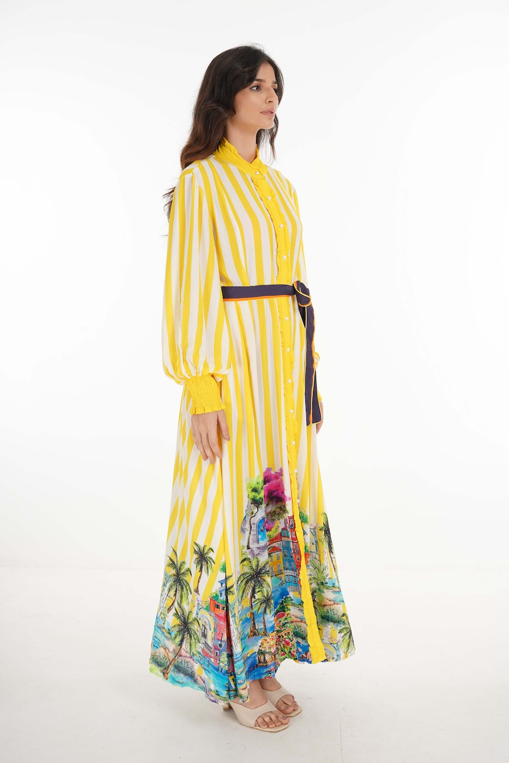 ST TROPEZ - LONG FREYA DRESS - TheSwankStore