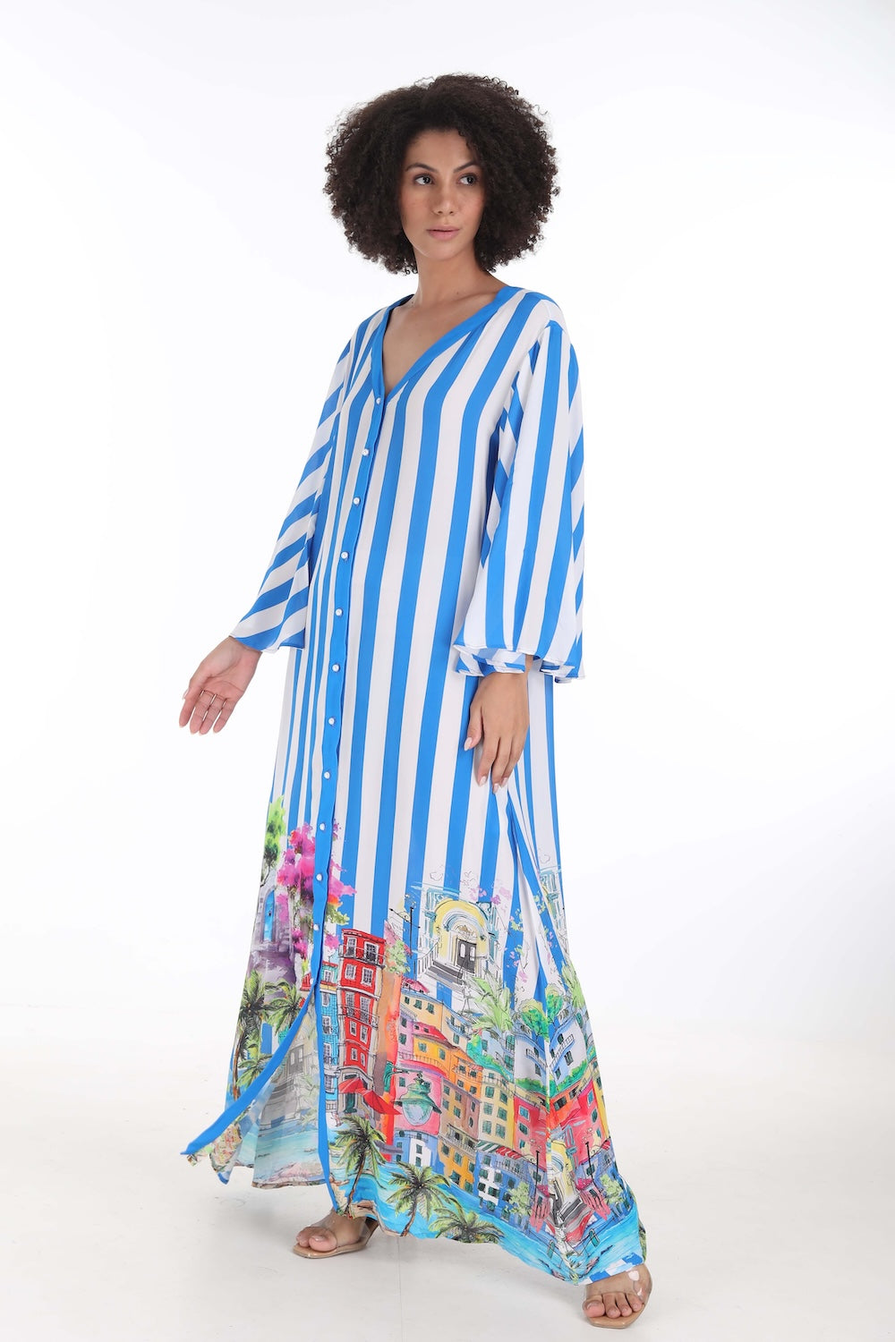 ST TROPEZ - MAXI SUN DRESS - TheSwankStore