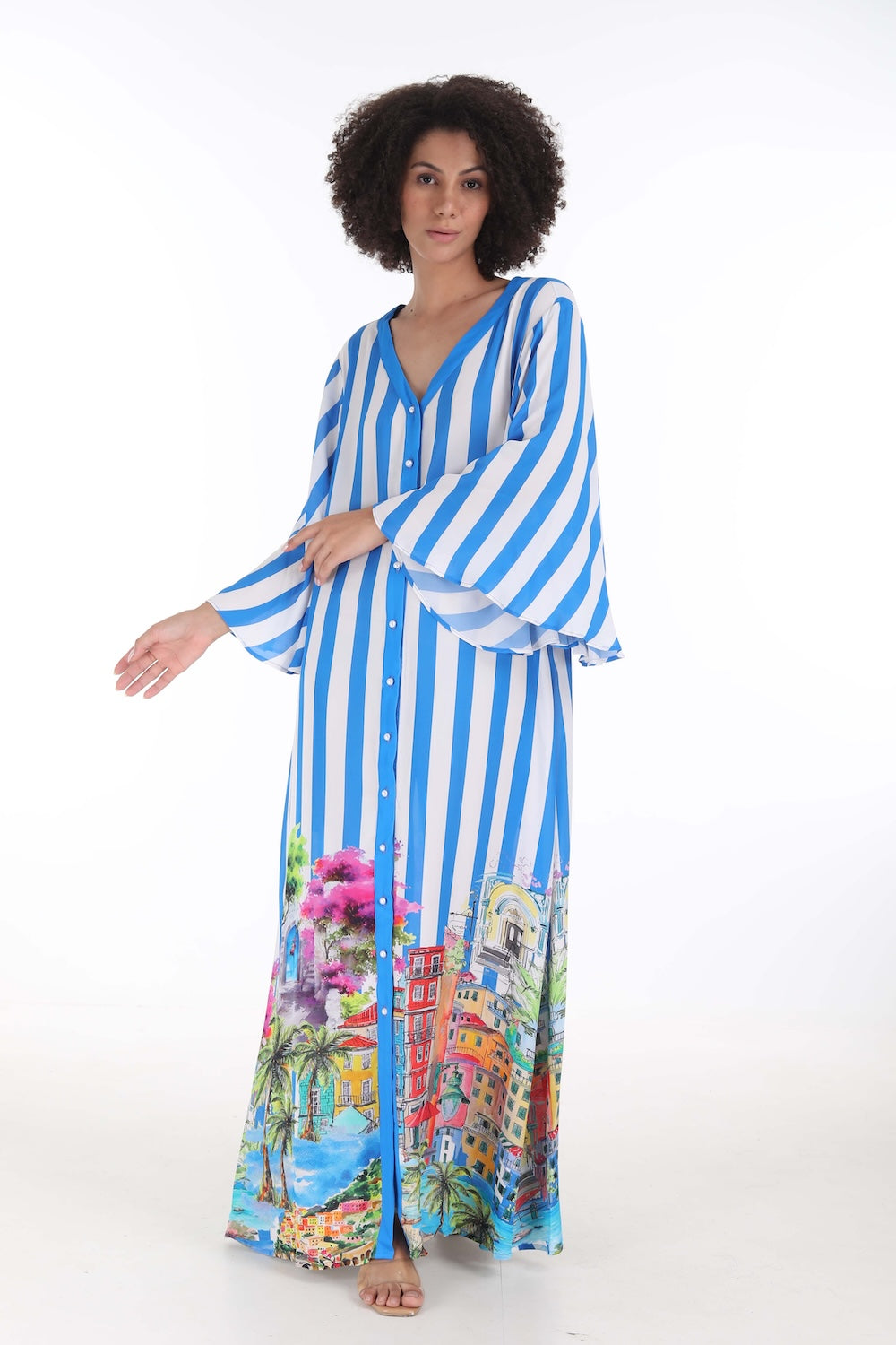 ST TROPEZ - MAXI SUN DRESS - TheSwankStore