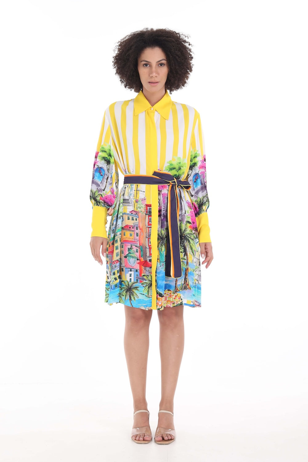 ST TROPEZ - SHIRT DRESS - TheSwankStore