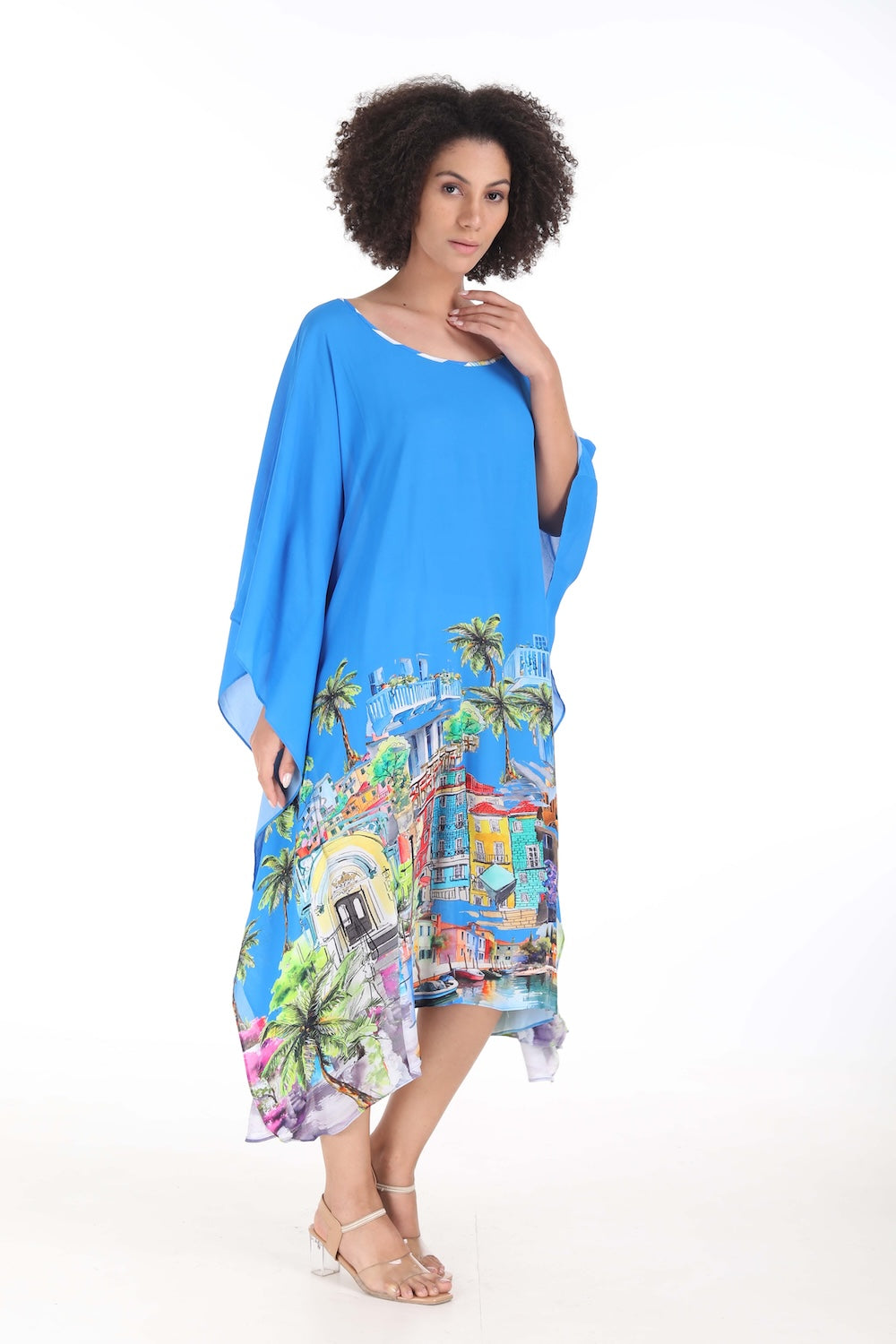 ST TROPEZ - SHORT KAFTAN - TheSwankStore