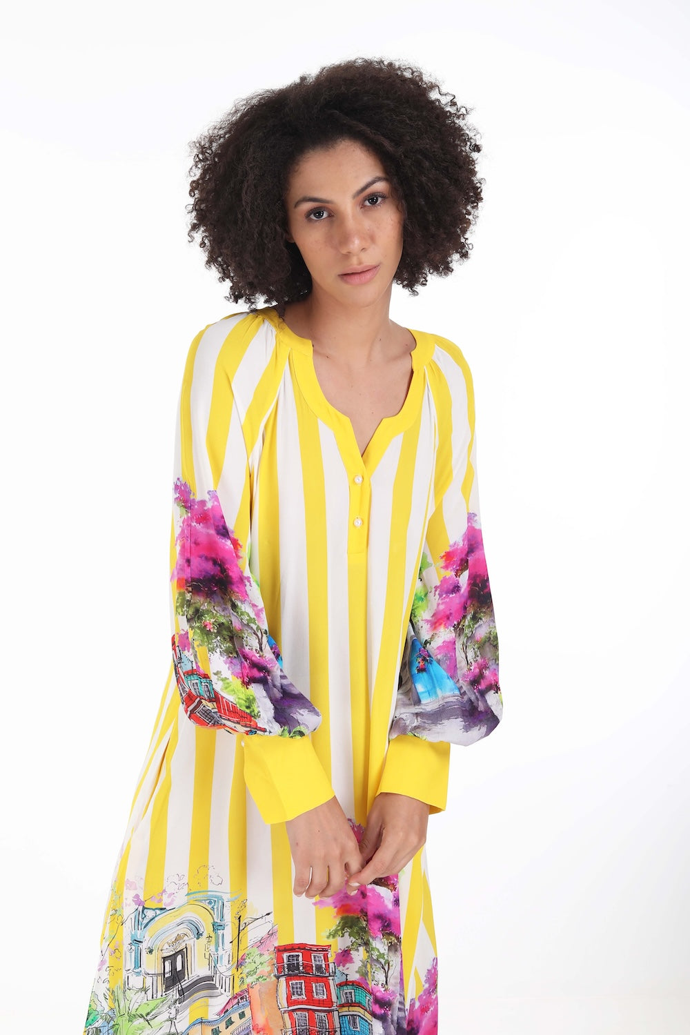ST TROPEZ - SMOCK DRESS - TheSwankStore