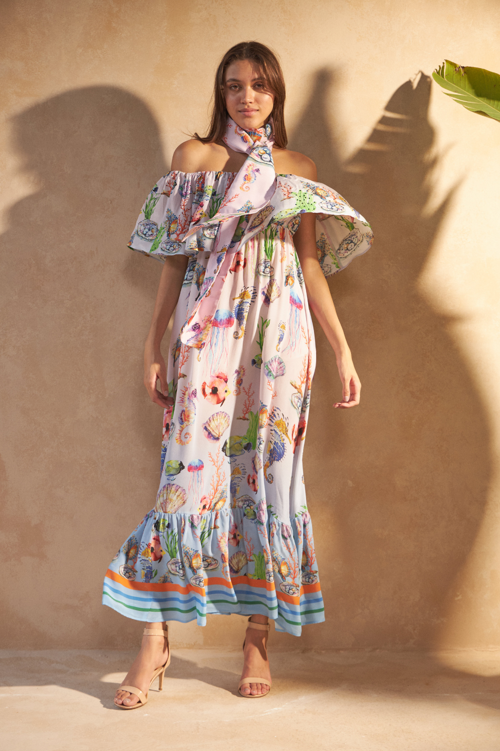 SHELLS MULTICOLOUR - BLOOSOM DRESS - TheSwankStore
