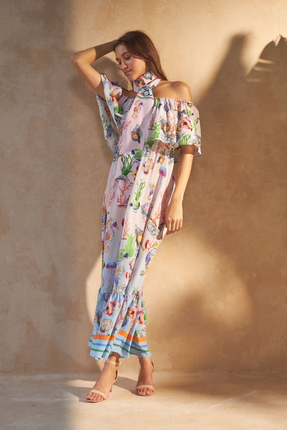 SHELLS MULTICOLOUR - BLOOSOM DRESS - TheSwankStore