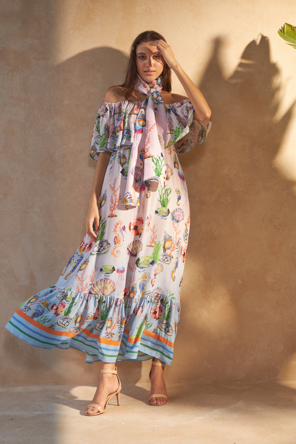 SHELLS MULTICOLOUR - BLOOSOM DRESS - TheSwankStore