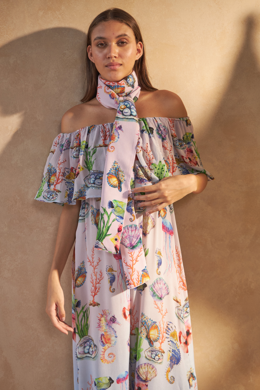 SHELLS MULTICOLOUR - BLOOSOM DRESS - TheSwankStore