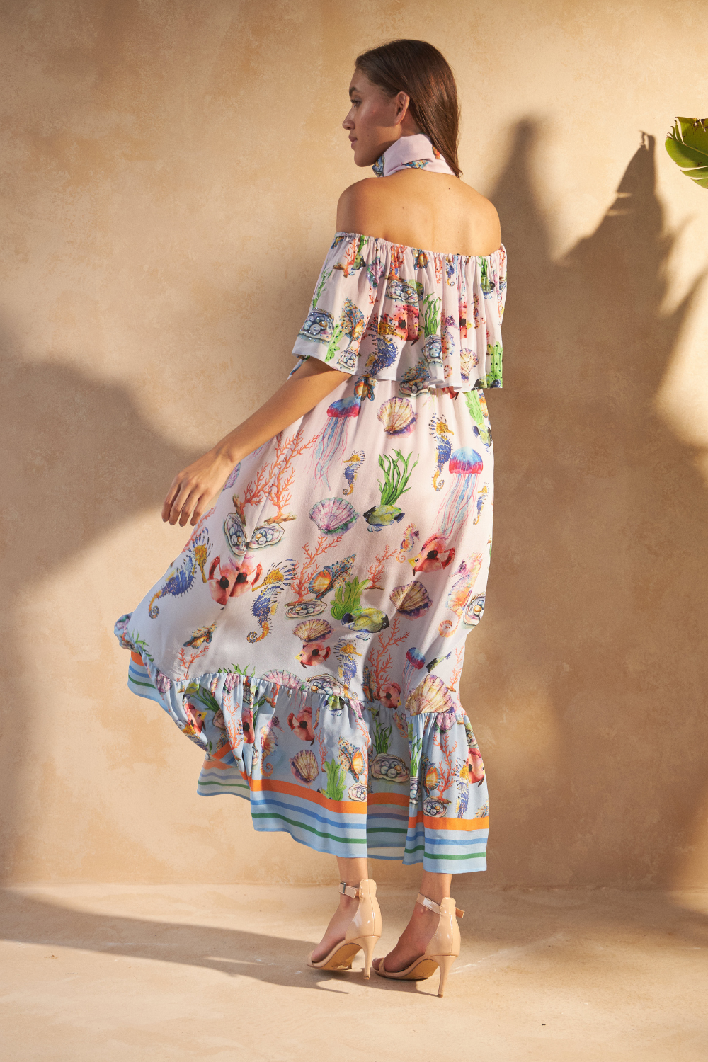 SHELLS MULTICOLOUR - BLOOSOM DRESS - TheSwankStore