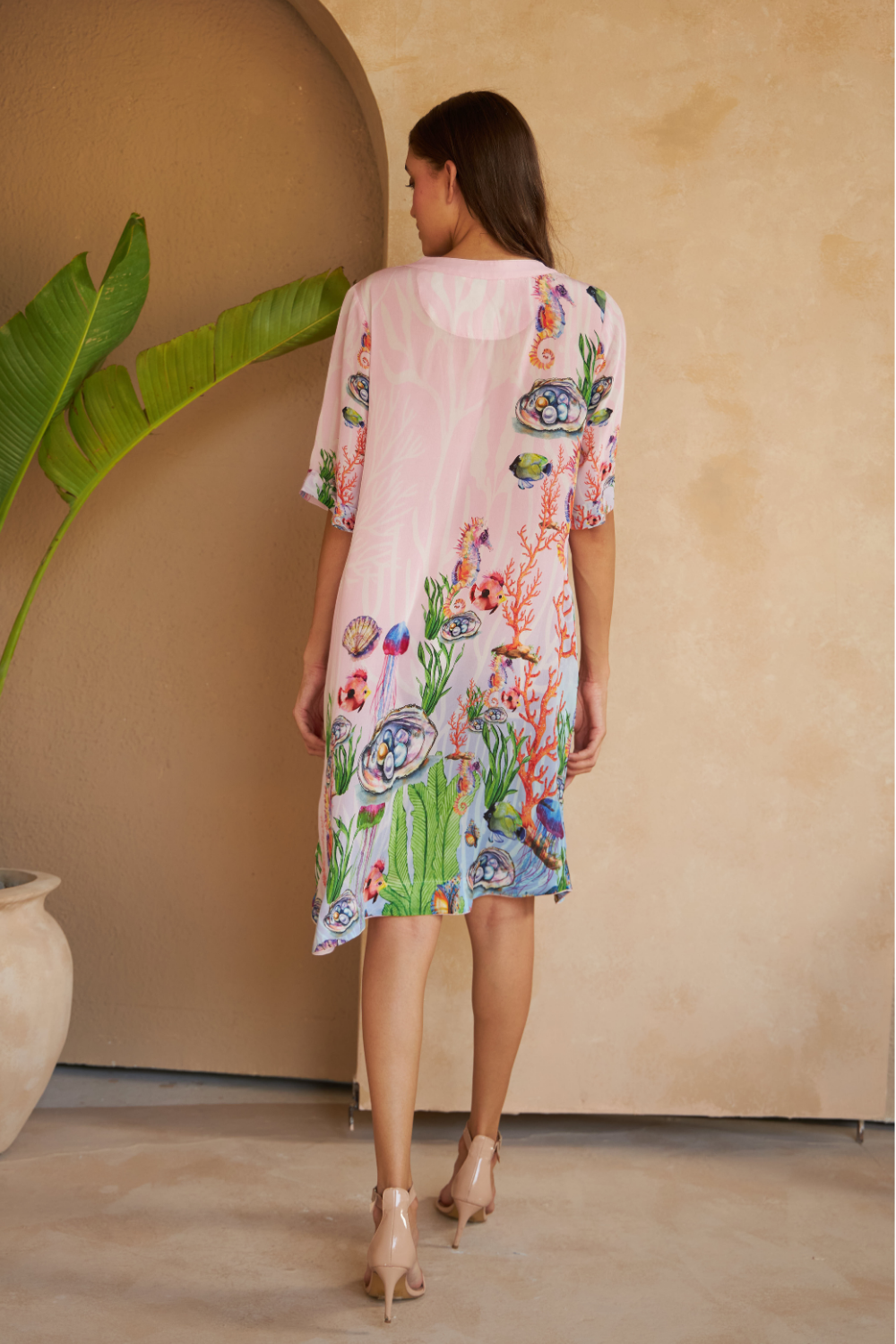 SHELLS MULTICOLOUR - DAHLIA DRESS - TheSwankStore