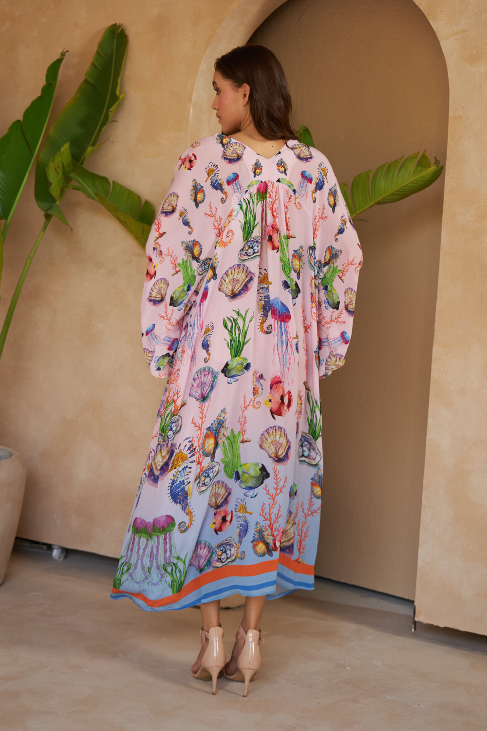 SHELLS MULTICOLOUR - JASMIN DRESS - TheSwankStore