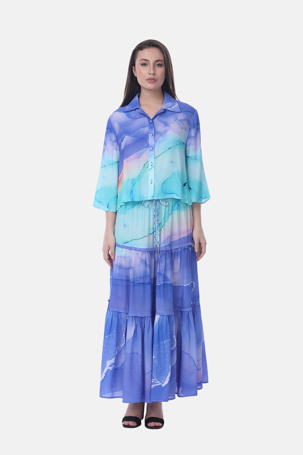 TEMPER BLUE - BONNIE TOP - TheSwankStore