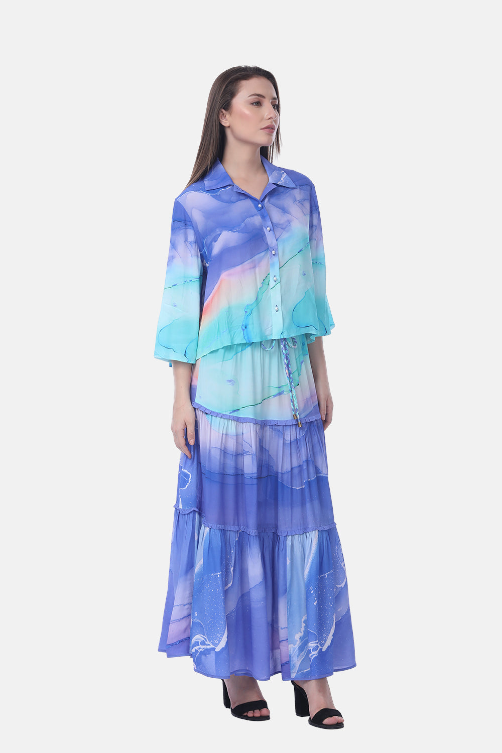 TEMPER BLUE - BONNIE TOP - TheSwankStore