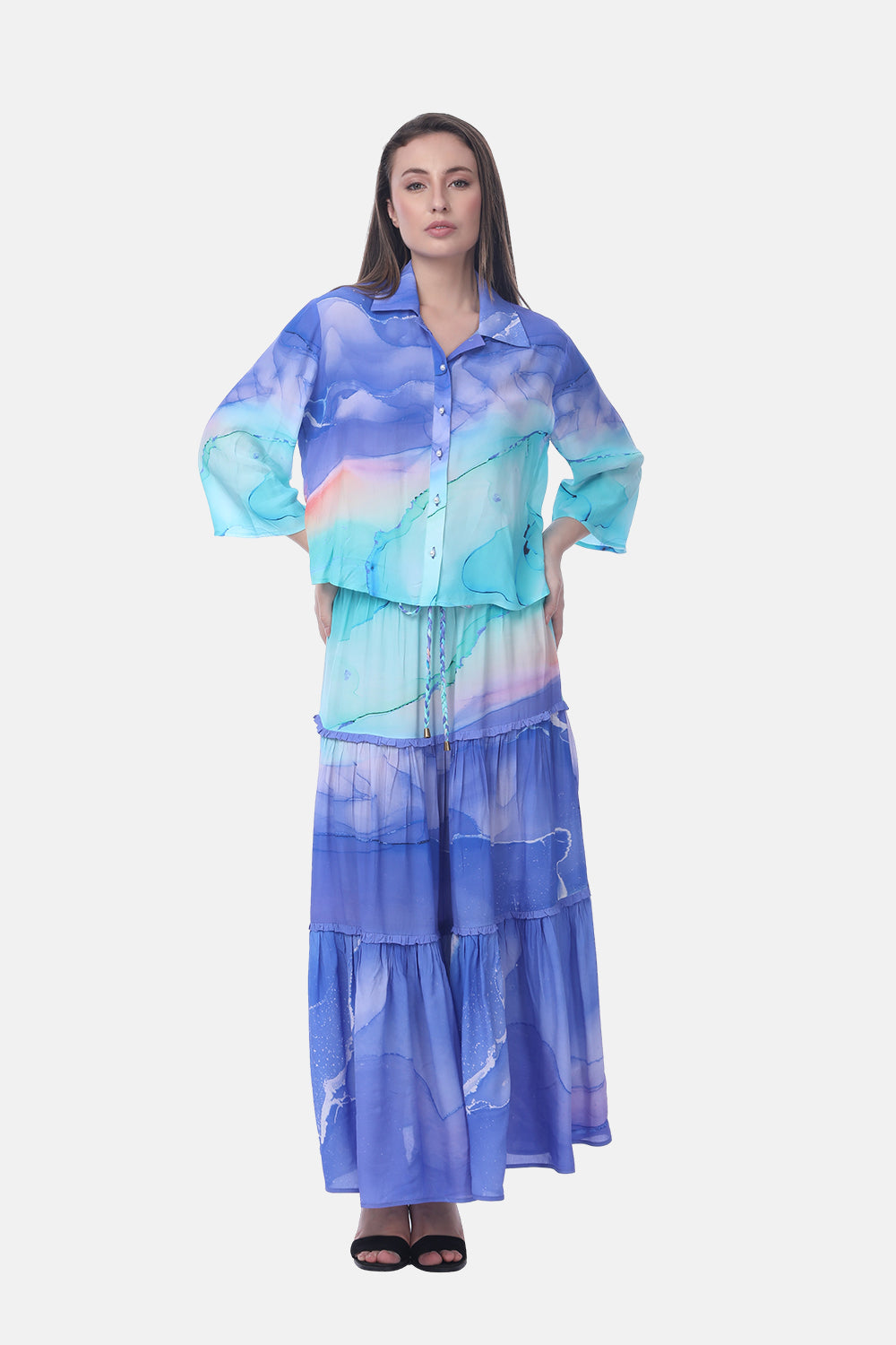 TEMPER BLUE - BONNIE TOP - TheSwankStore
