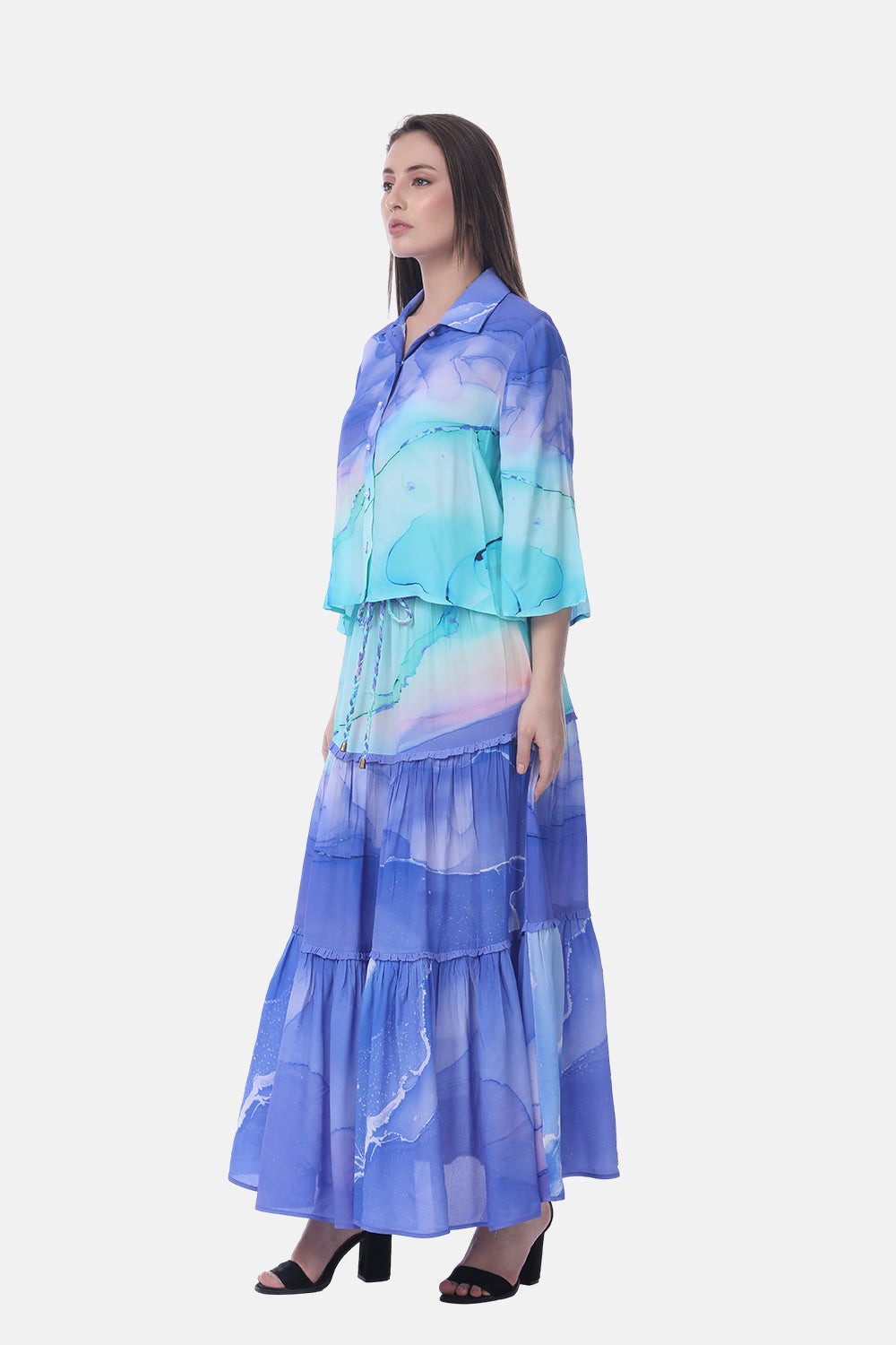 TEMPER BLUE - BONNIE TOP - TheSwankStore