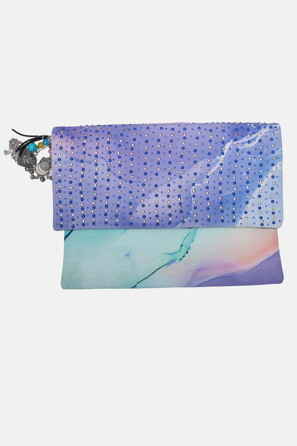 TEMPER BLUE - CLUTCH BAG - TheSwankStore