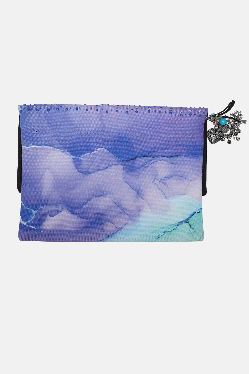 TEMPER BLUE - CLUTCH BAG - TheSwankStore