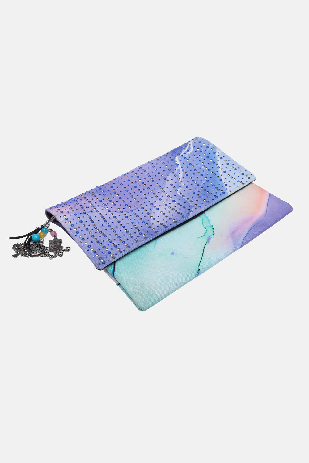 TEMPER BLUE - CLUTCH BAG - TheSwankStore