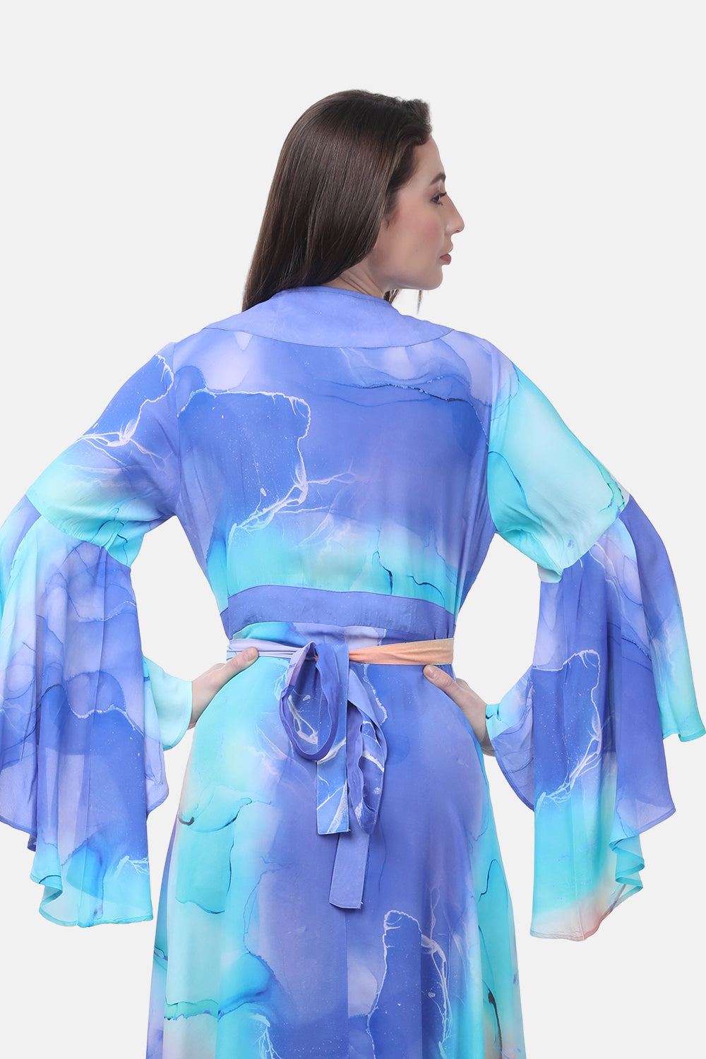 TEMPER BLUE - DAISY DRESS - TheSwankStore