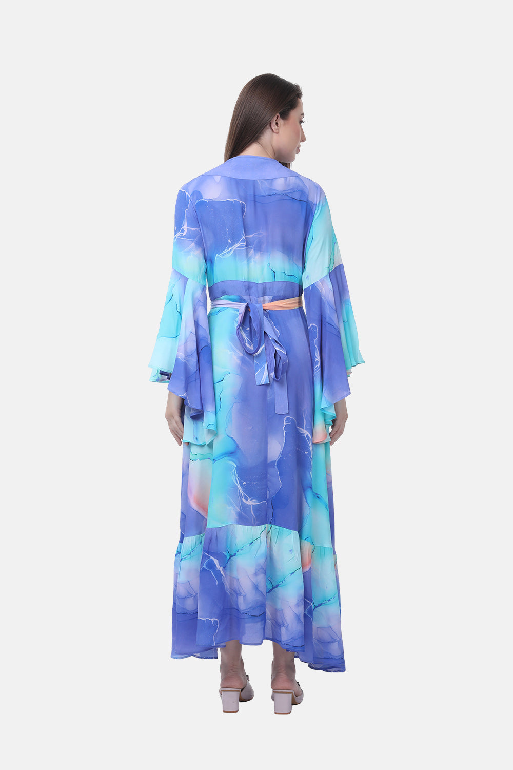 TEMPER BLUE - DAISY DRESS - TheSwankStore