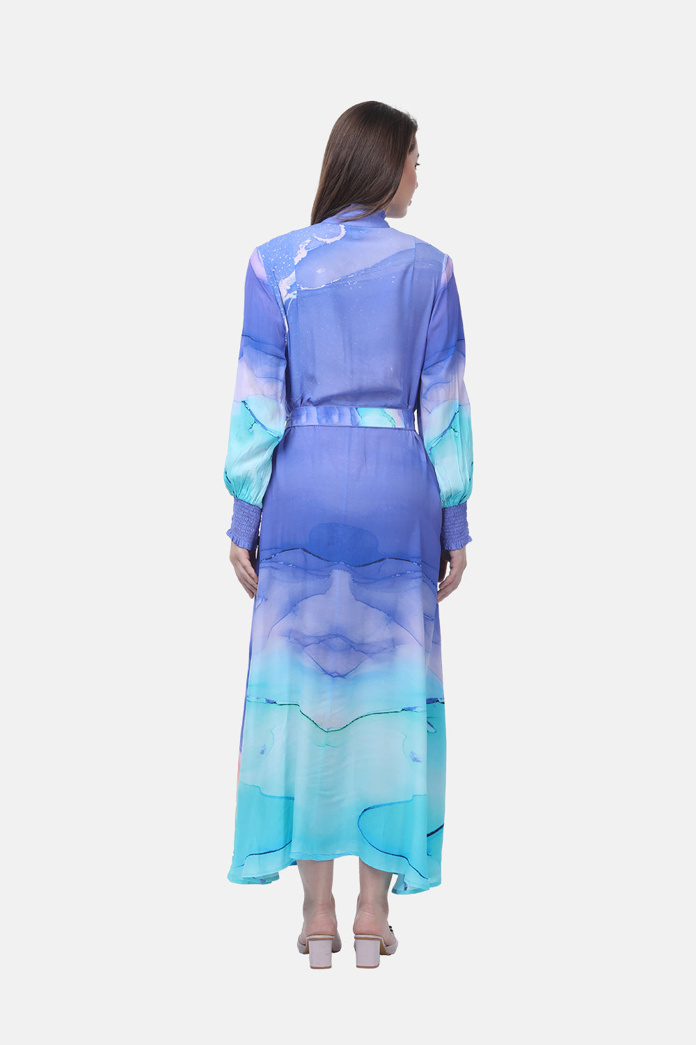 TEMPER BLUE - FREYA DRESS - TheSwankStore