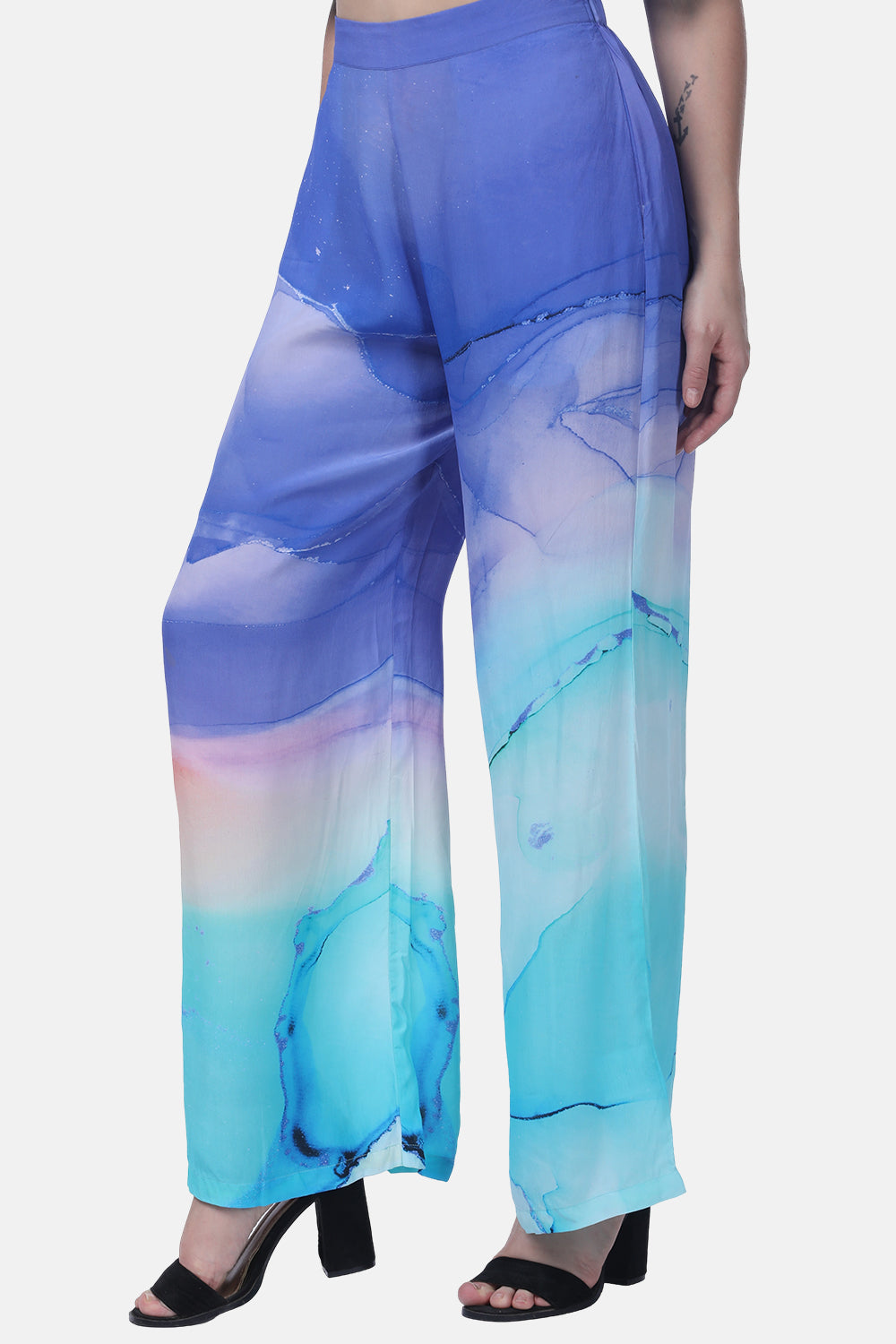 TEMPER BLUE - IVY PANTS - TheSwankStore
