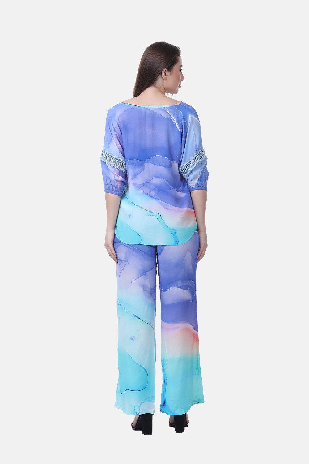 TEMPER BLUE - LILY TOP - TheSwankStore